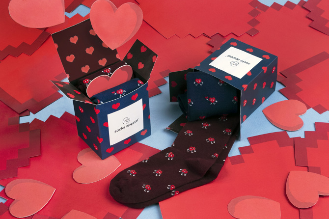 Socks Appeal - Valentine’s Day Packaging Design
